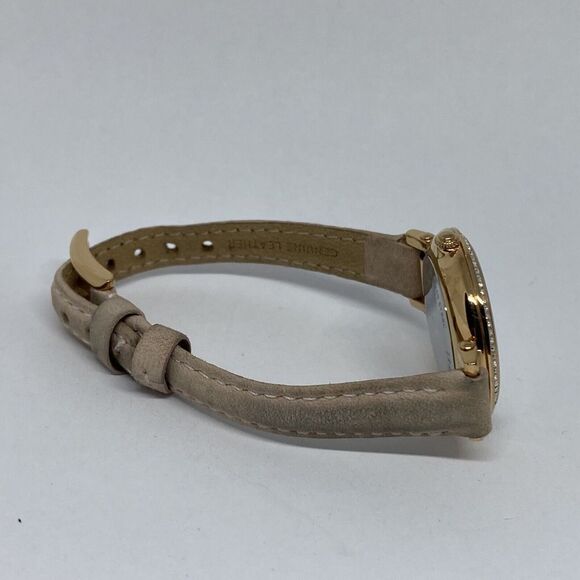 Fossil Kinsey ES4445 Women's Beige Leather Analog Silver Dial Quartz Watch JK89 - Picture 12 of 12